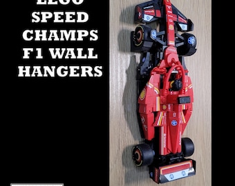 Wall Mount Hook for Lego Speed Champions F1 Formula 1 Cars