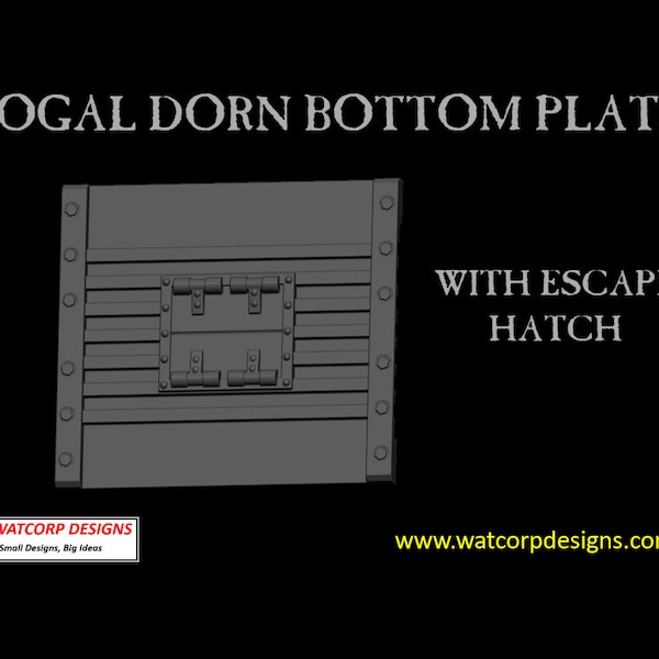 Rogal Dorn Base Plate