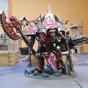 Chaos Knight Chain Axe STL