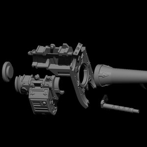 Chaos Knight Battle Cannon STL