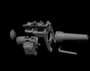 Chaos Knight Battle Cannon STL