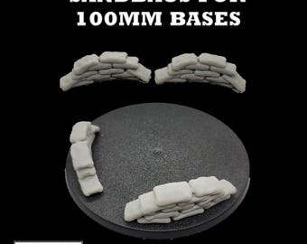 Sandbags for 100mm bases