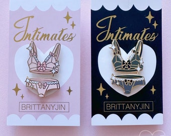 Intimates Hard Enamel Pins