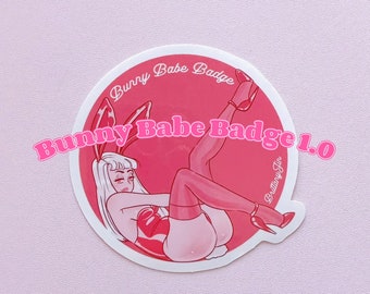 Bunny Babe Badge 1.0