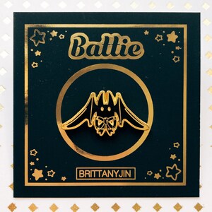 Battie Hard Enamel Pin