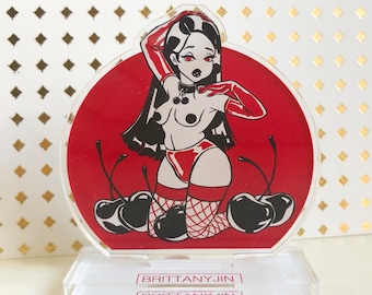 Mini Cherry Acrylic Standee