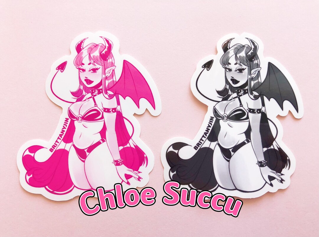 Chloe Succu Vinyl Sticker - Etsy