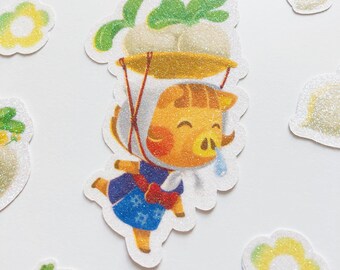 Glitter Daisy Mae Stickers