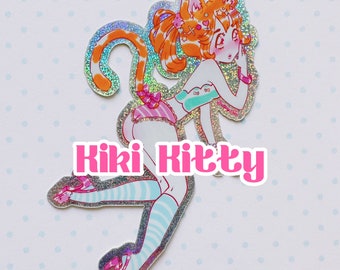 Kiki Kitty Sparkle Sticker