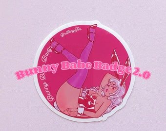 Bunny Babe Badge 2.0