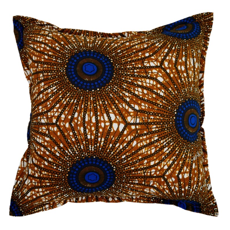 SET OF TWO 2 African Print Pillows 45cm African Cushion Etsy