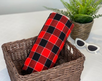 KENYA MASAI SHUKA, Red & Black Plaid Maasai Blanket African Wrap Baby Blanket Checkered Travel Blanket Beach Sarong Picnic Blanket | Masaai