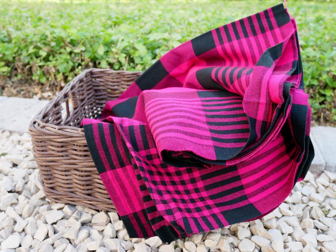 Original KENYA MAASAI CLOTH Woven Masai Shuka Blanket Etsy
