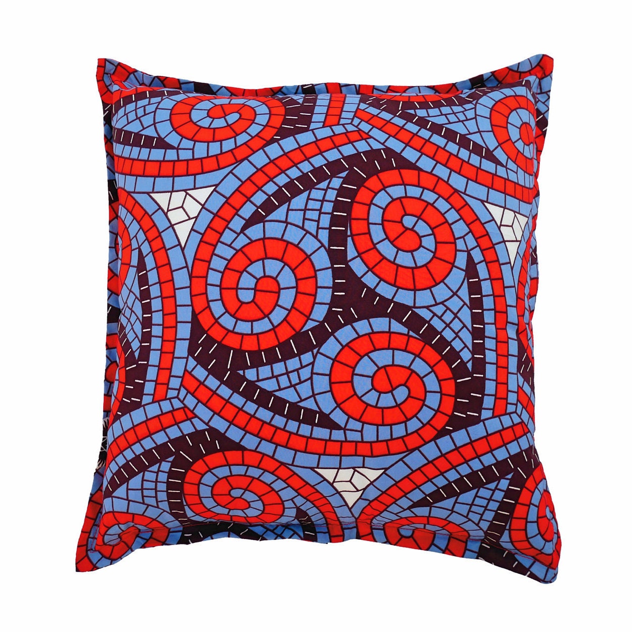 SET OF TWO 2 African Print Pillows 45cm African Cushion Etsy