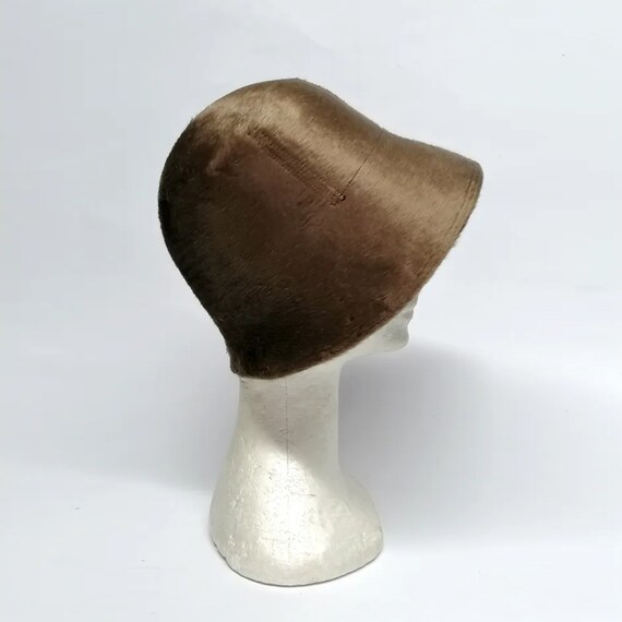 60s 70s Cloche hat vintage chapeaux 20s 30s style