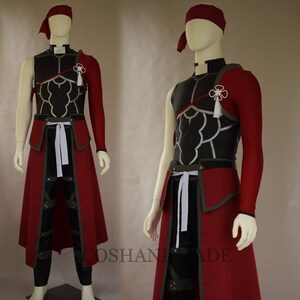 Fate Stay Night Cospay Costume Emiya Shirou Emiya Cosplay Etsy