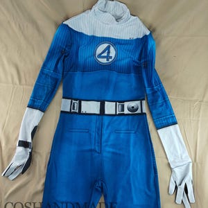 The Fantastic Four First Steps Invisible Woman Susan Storm Richards Cosplay Jumpsuit Cosplay Costume