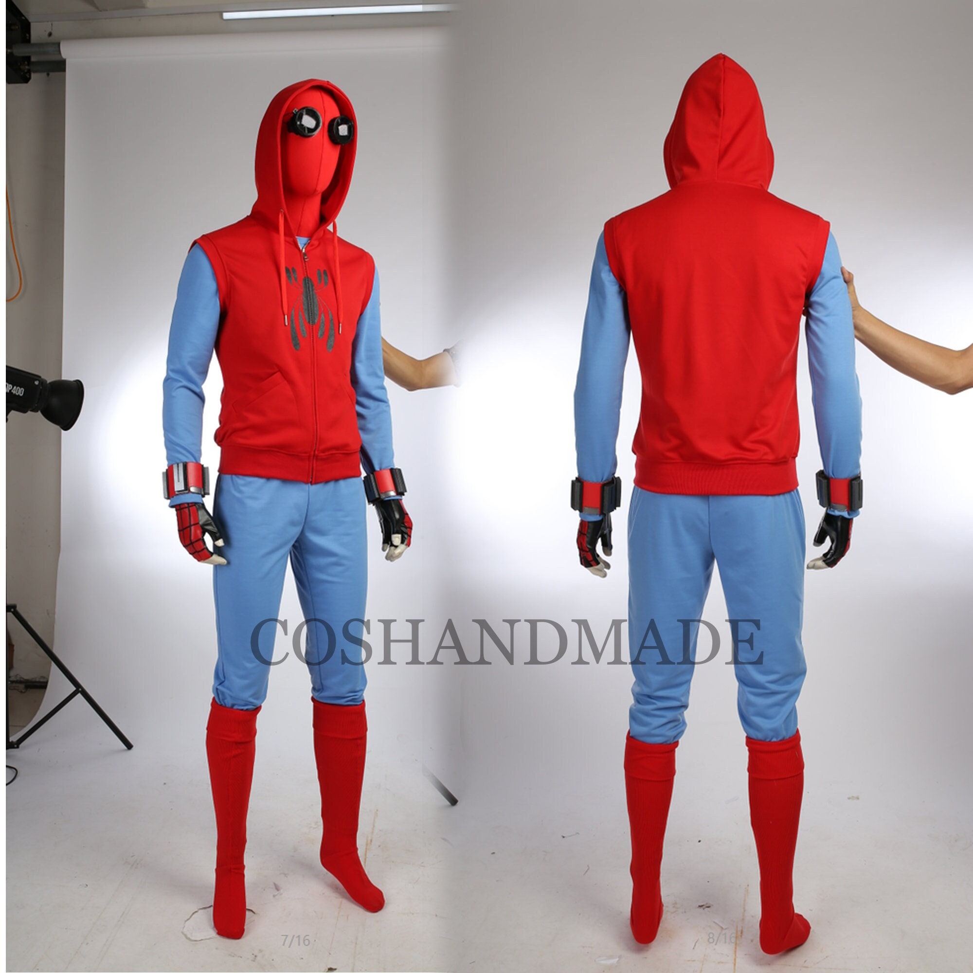 handkerchief in case gallon Spiderman Homecoming Costume - Etsy
