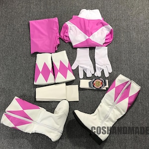 Mei Pink Cosplay Costume Pink Suit Halloween Costume