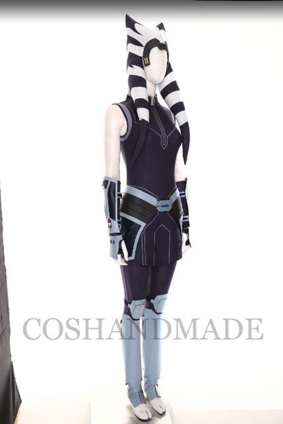 Star Wars the Clone Wars Ahsoka Tano Cosplay Costume Halloween Etsy