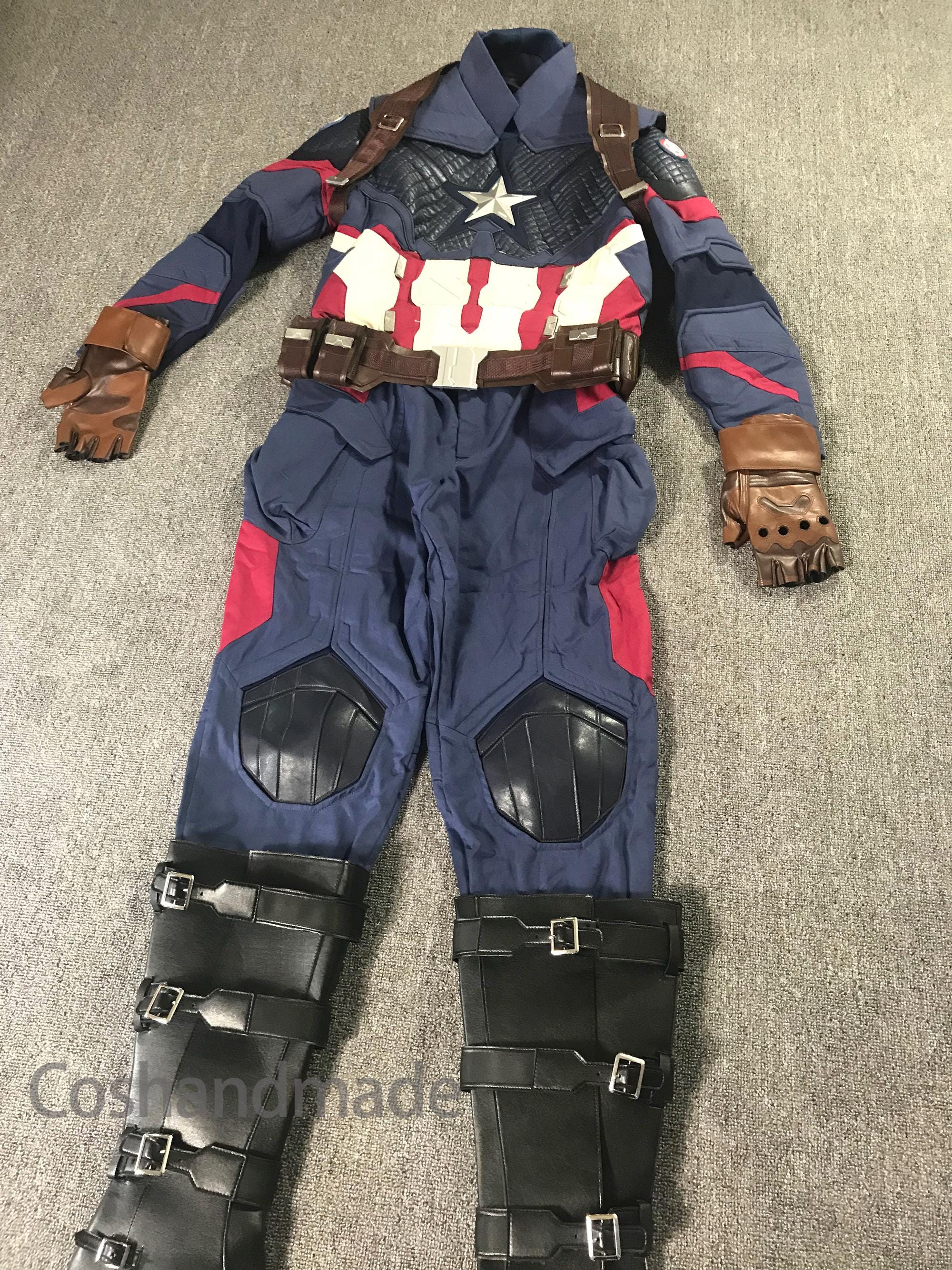 Captain America Black Suit