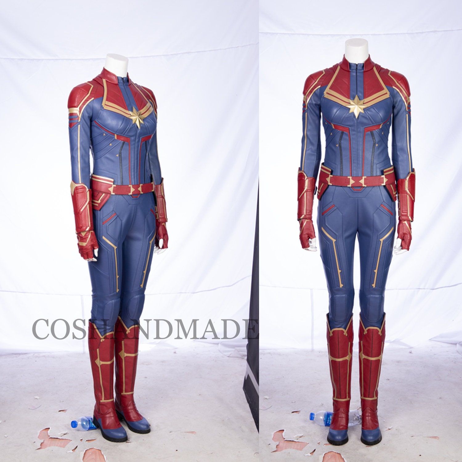 Captain Marvel Carol Danvers Cosplay Costume Suit - Etsy