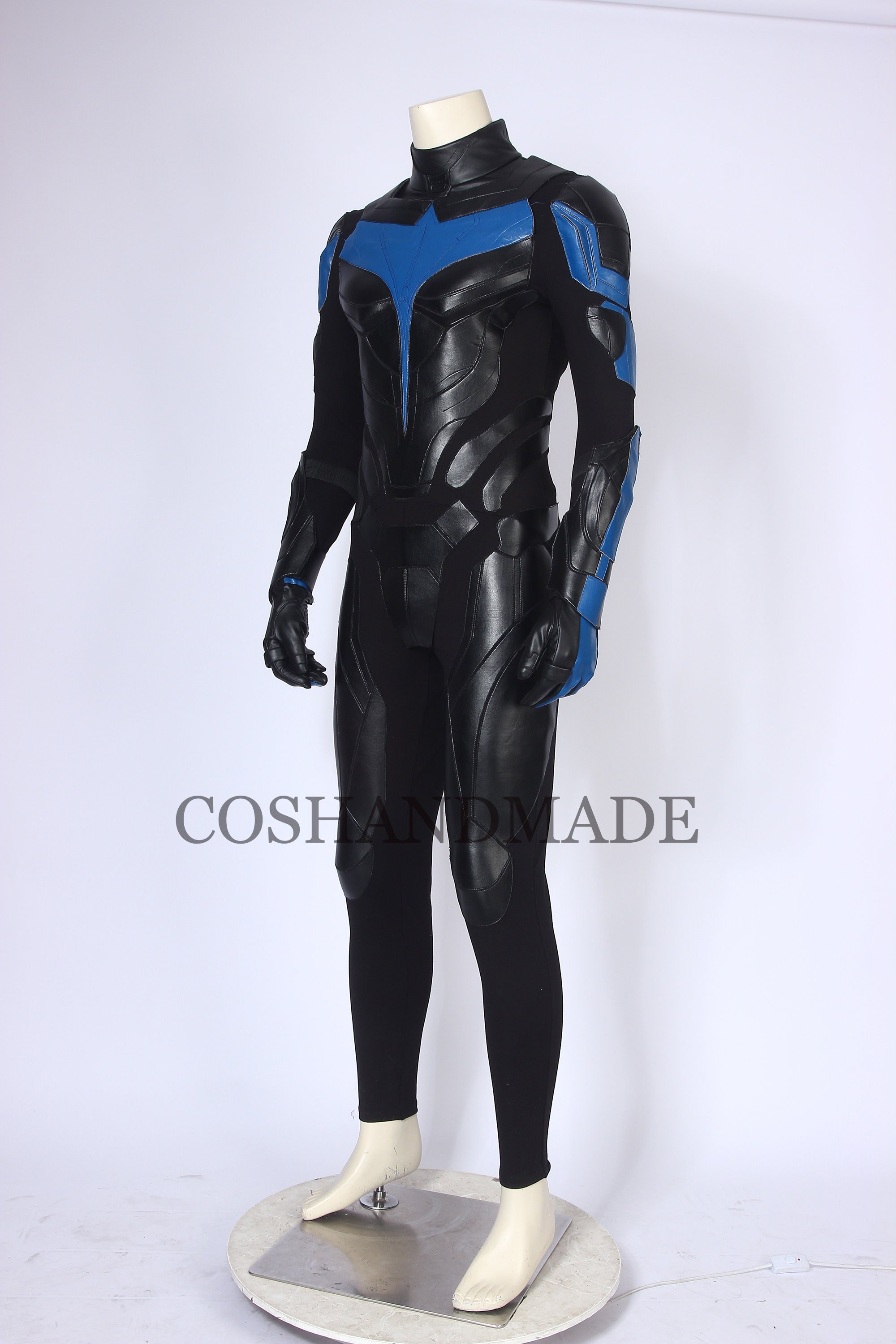 Titans Nightwing Costume Dick Grayson Cosplay Costume Etsy UK