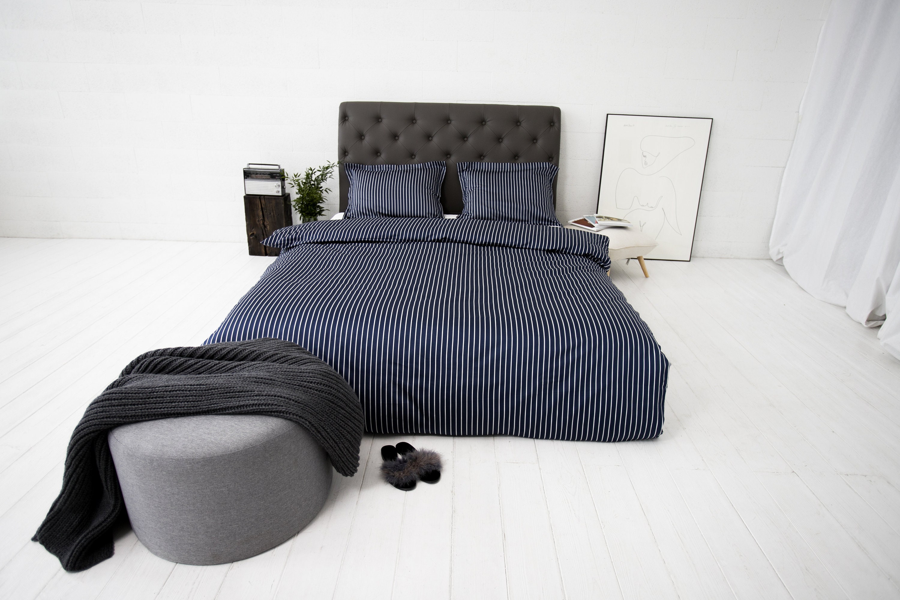 Navy Blue Satin Bedding Set Luxurious Silky Organic Duvet Cover Navy Blue Satin Bedding Set Luxurious Silky Organic Duvet Cover From Best Quality 100 Cotton Custom Sizes