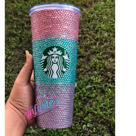 rhinestone starbucks tumbler