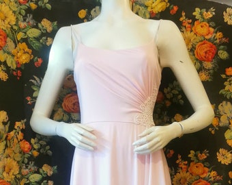 Beautiful baby pink slip dress