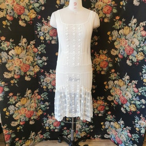 Antique lace 1920s dress
