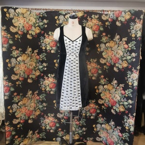1990&#39;s designer velvet dress