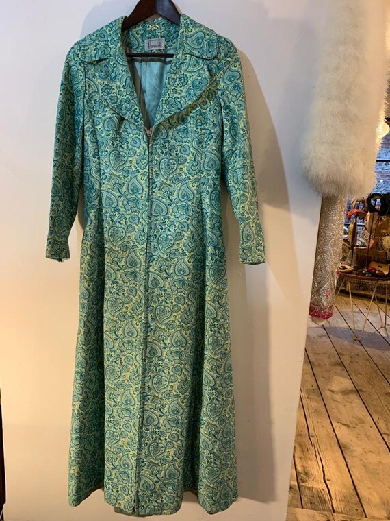 1960s Alexon younger set from harrods , Brocade Zi