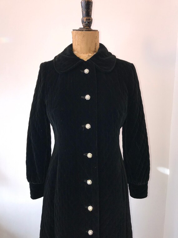 Amazing 1960s Maxi Quilted Coat