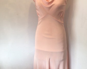 Silk "Rosa" Bias Cut Dress. Vintage 1920s inspired but new Made to Order.