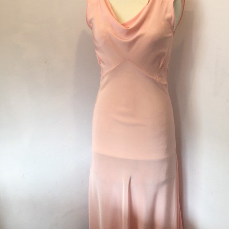 Micro Plisse Bias Cut Dress