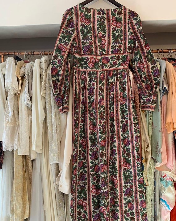 1970s Dollyrockers Maxi Dress