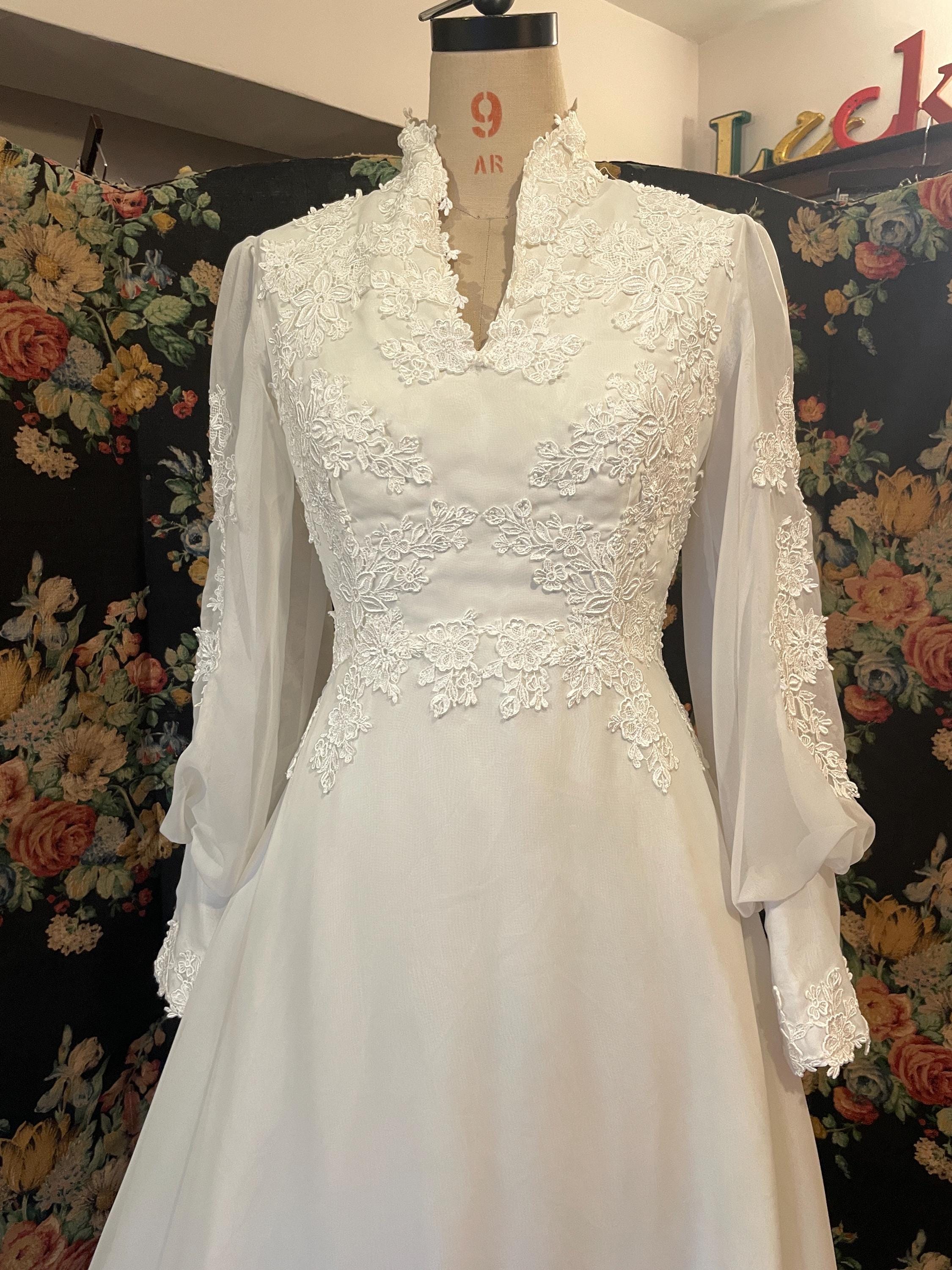 1980s Wedding Dress Pronuptia UK