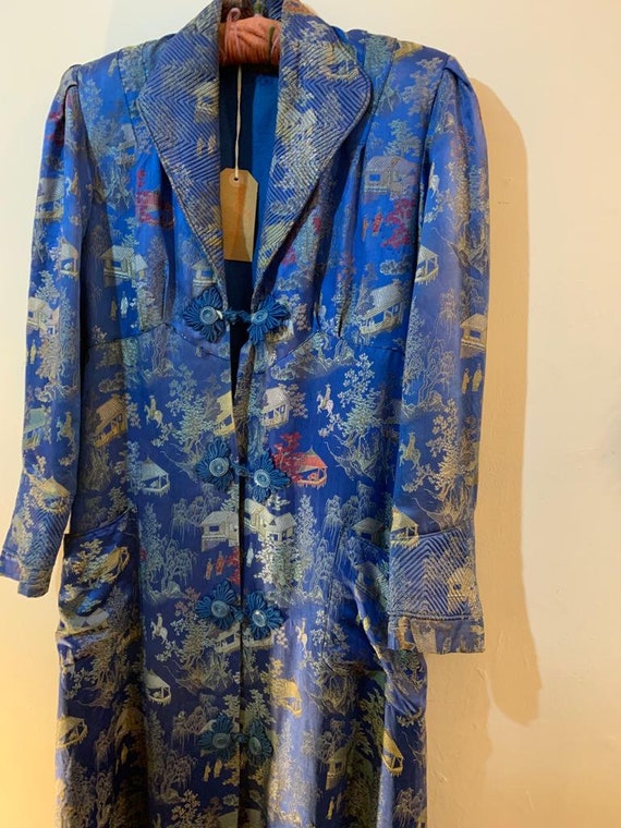1940s Chinese Silk Coat