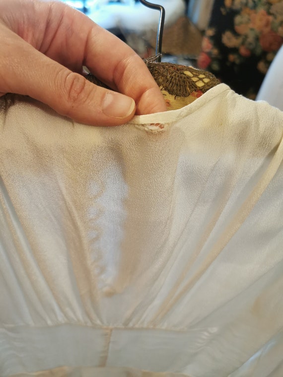 1940's tea length bridal gown - image 9