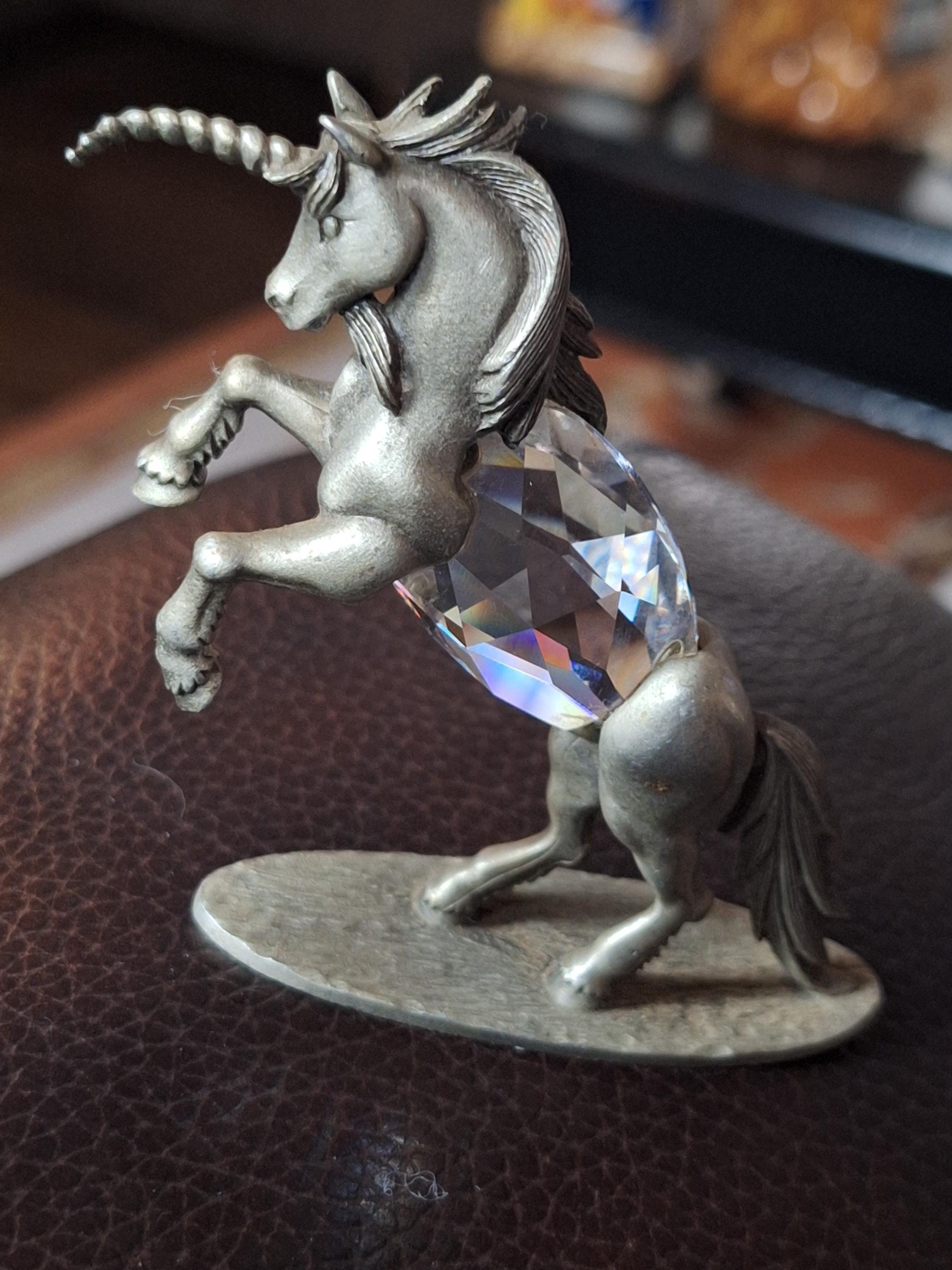 Swarovski unicorn figurine - Etsy 日本