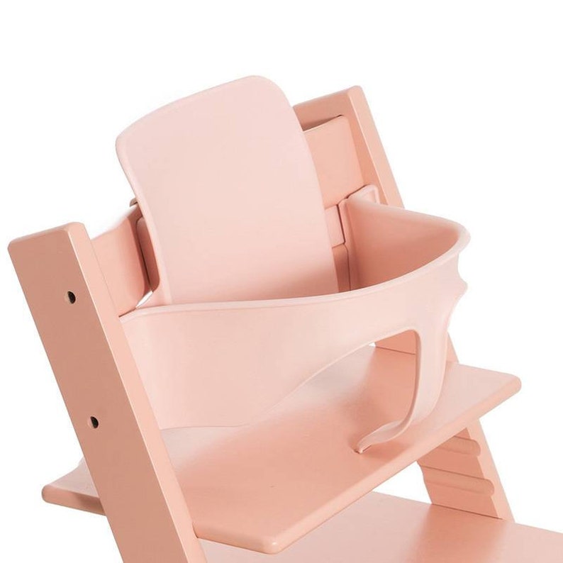 Baby Set Compatible with Stokke Tripp Trapp Highchair Soft Pink