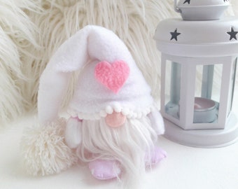 Valentine's Day Gnome: Pink Hygge Scandinavian Decor