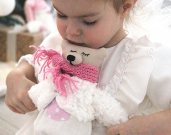 Kuscheltier Bär Puppe Kinderzimmer Dekor handgemachte Stofftier Bär Schlafzimmer Dekor für Mädchen Weihnachtsgeschenk