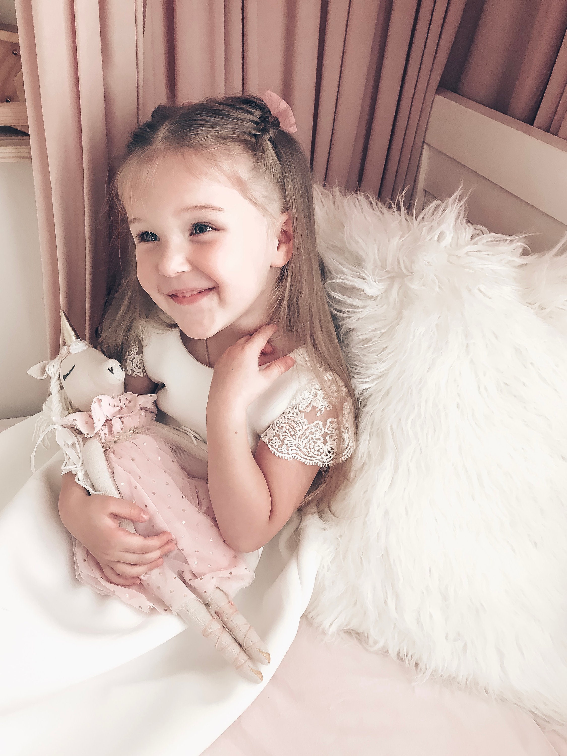 Unicorn doll Unicorn fabric doll Baby shower gift Magic Etsy