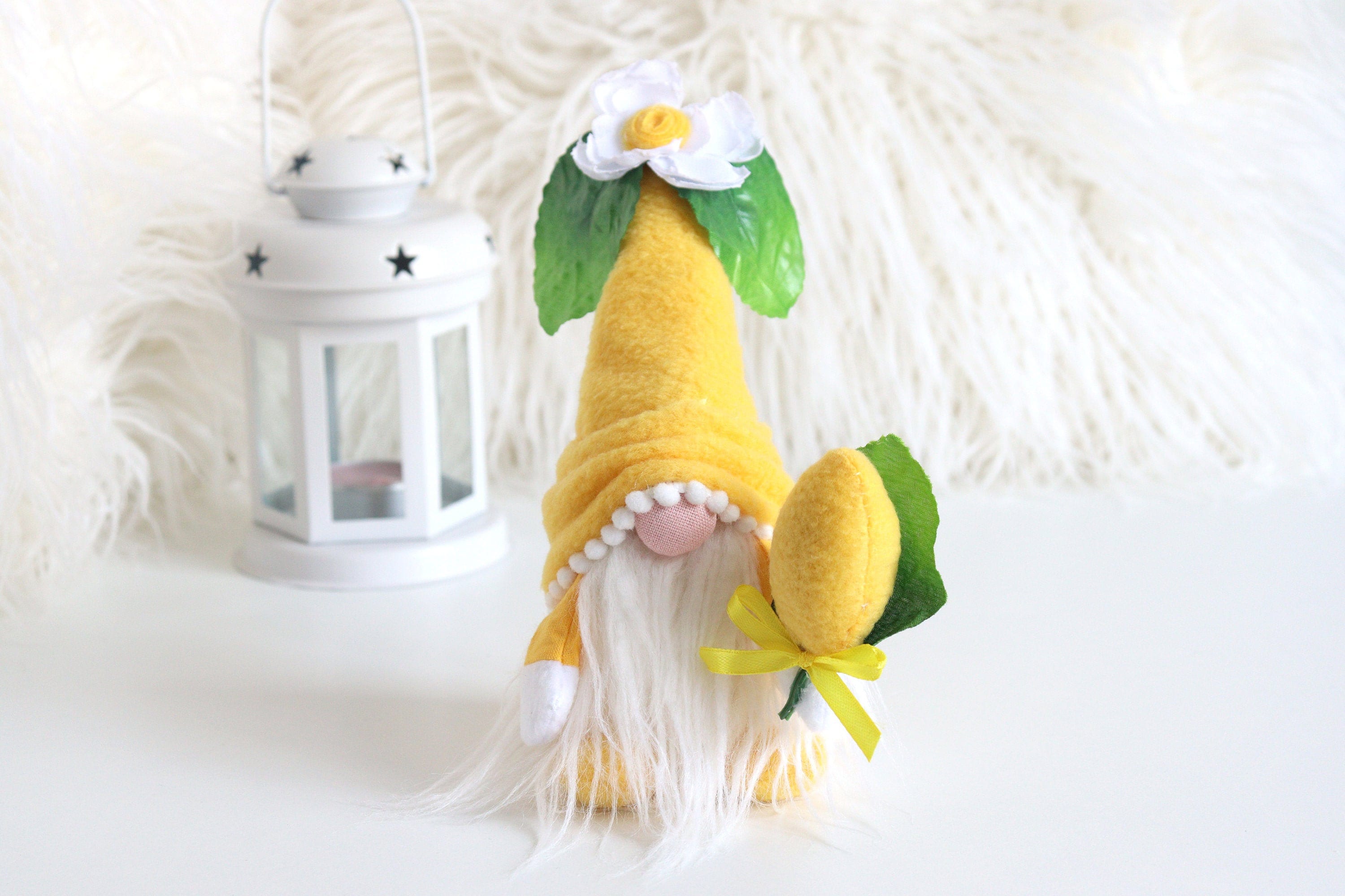 人気デザイナー Decor Tray Tiered Lemon Gnomes L好評販売中 Yellow Summer Rustic  Farmhouse Wooden 6pcs ガーランド - www.govorko.mk