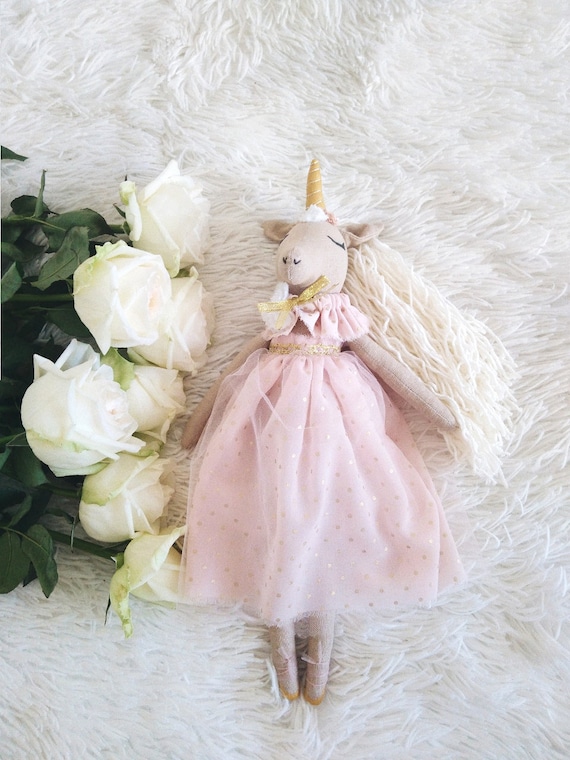 Unicorn Doll Nursery Unicorn Decor Stuffed Unicorn Boho Nursery