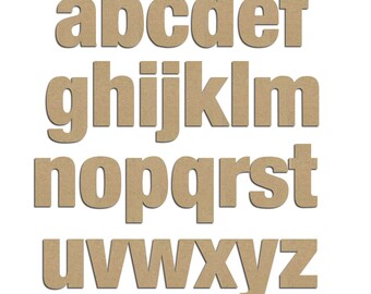 CLAPITO Mot 'Bonheur' En Bois 5 Cm – Lettres Décoratives DIY 3 Mm Épaisseur Fabriqué En France
