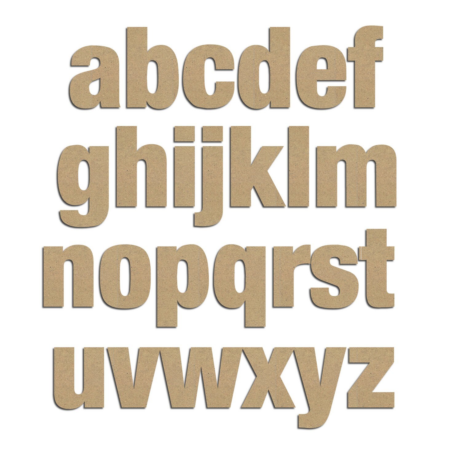 Wooden letter to paint script for Deco first name Word Etsy