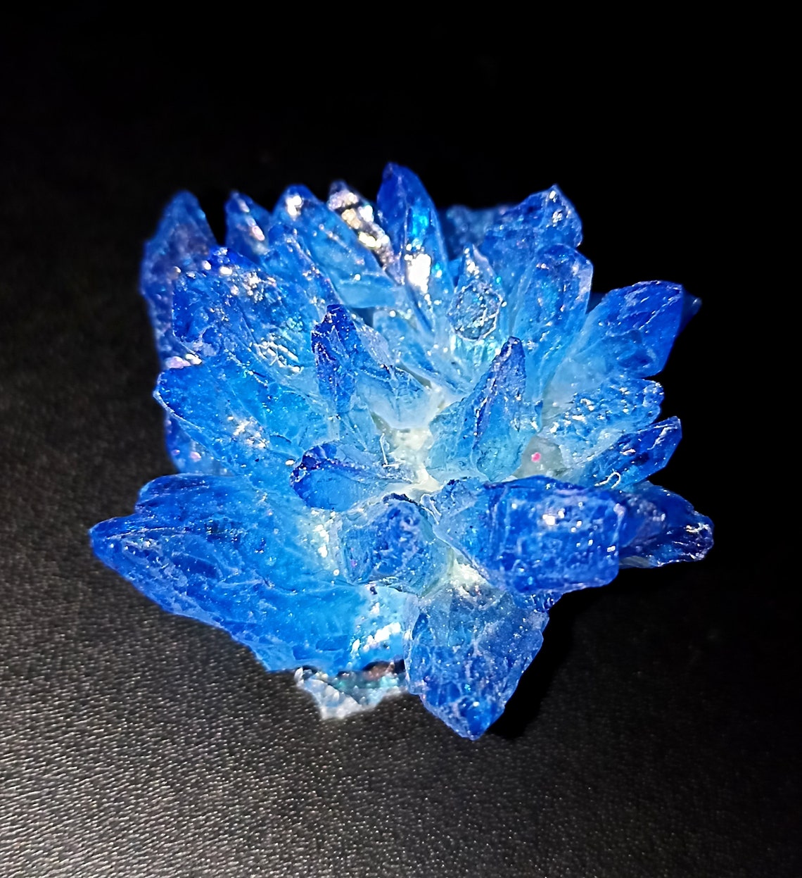 Natural Crystal Druzy Gemstone Treated Crystal Druzy Gemstone Etsy